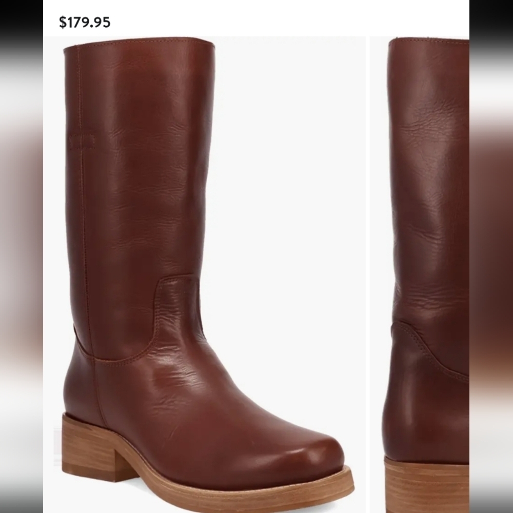 Dingo Men's Brown Dutton Leather Boots